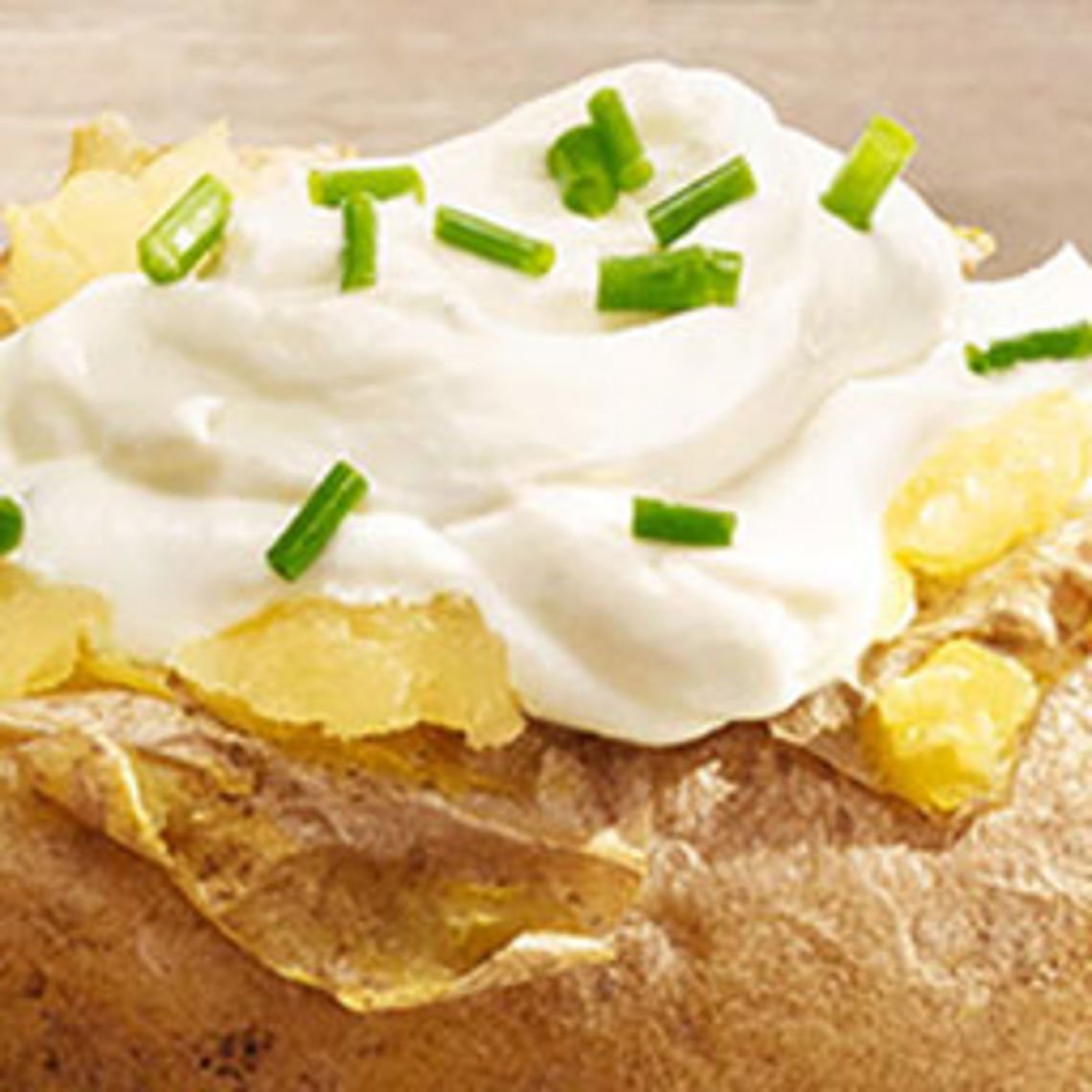Block House Baked Potato mit Sour Cream Block House Baked Potato mit Sour Cream